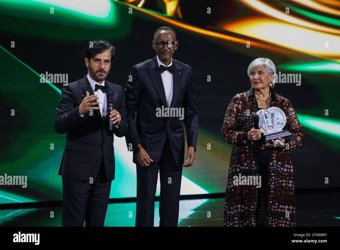 Kigali, Rwanda. 13th Dec, 2024. BEN SULAYEM Mohammed, President of the ...
