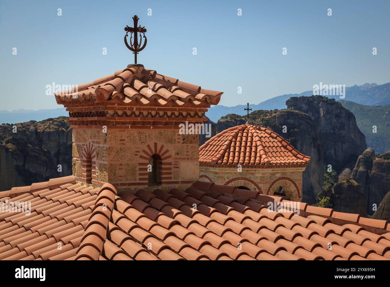 Meteora monasteries in greece hi-res stock photography and images - Alamy
