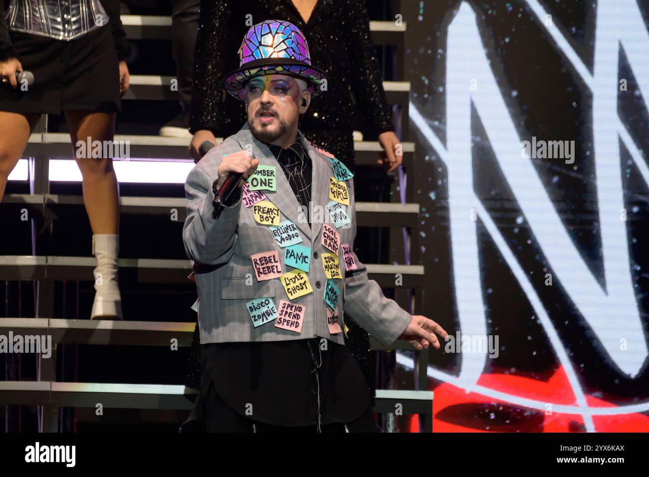 Music icons Boy George and Culture Club perform Glasgow's premier venue ...