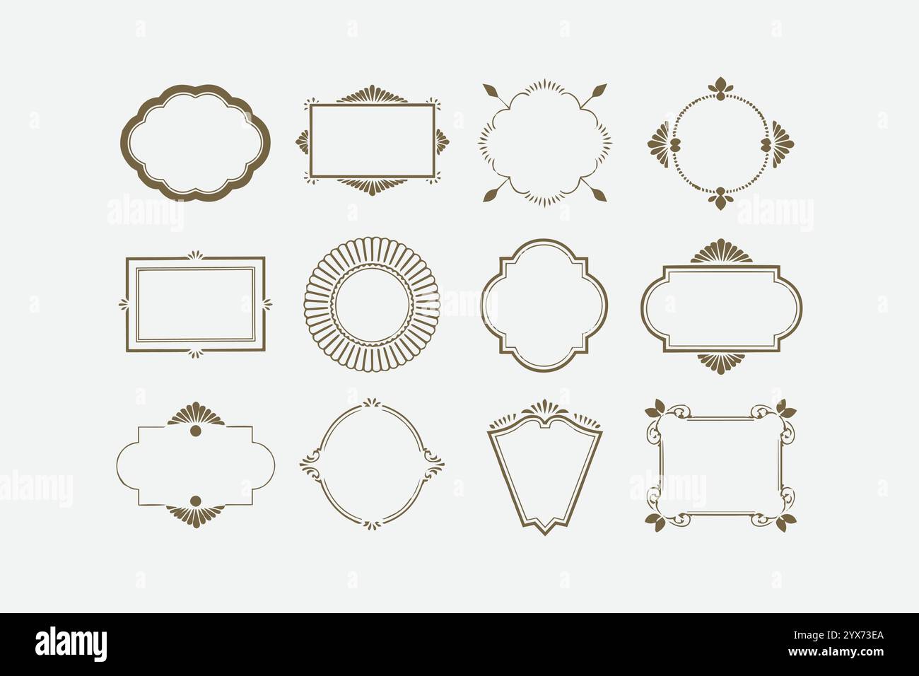 Frames design vector Stock Vector Images - Alamy