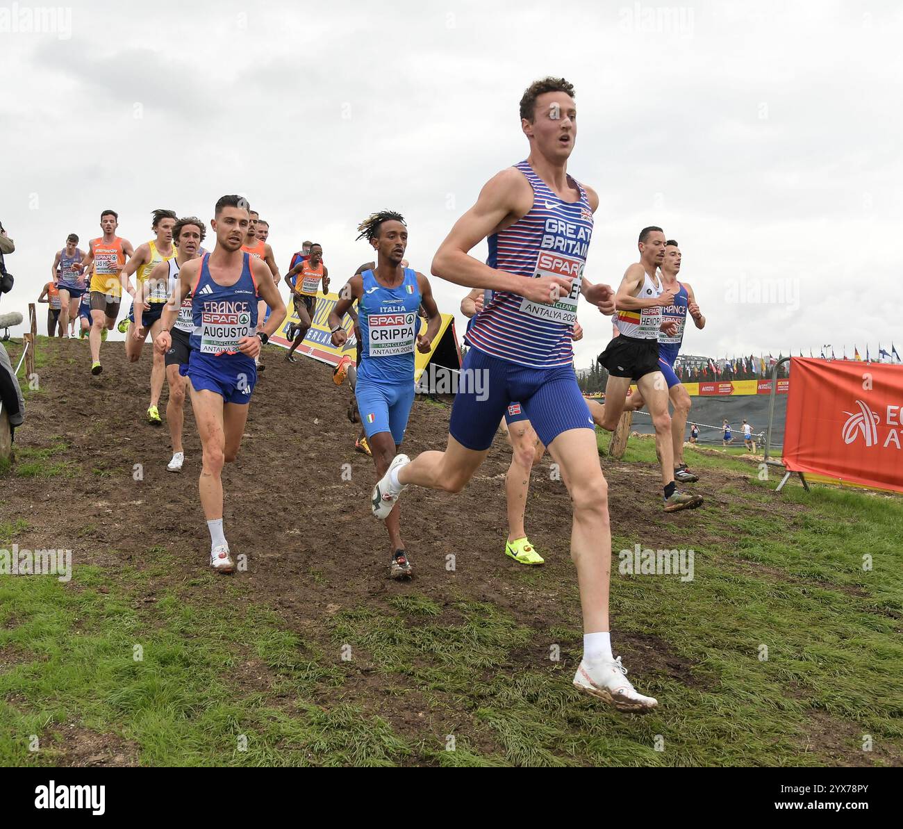 Senior Men Race at the SPAR European Cross Country Championships ...