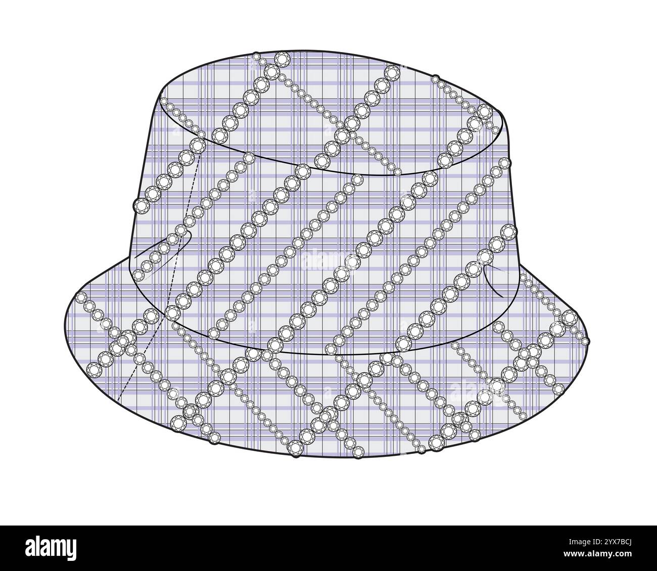 Bucket hat technical drawing hi-res stock photography and images - Alamy
