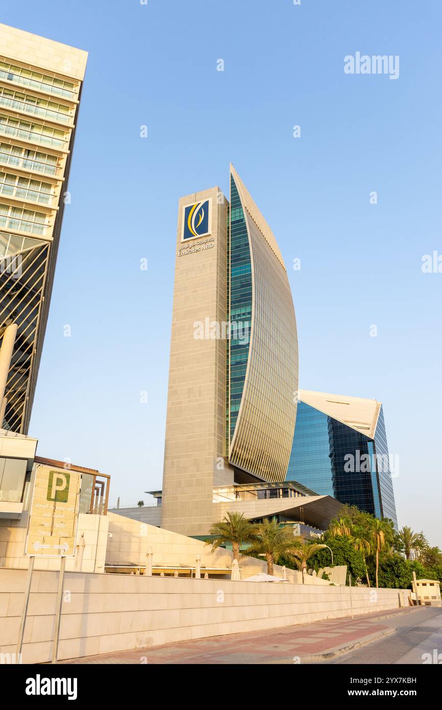 Emirates NBD bank in Riggat Al Buteen in Dubai City, United Arab ...