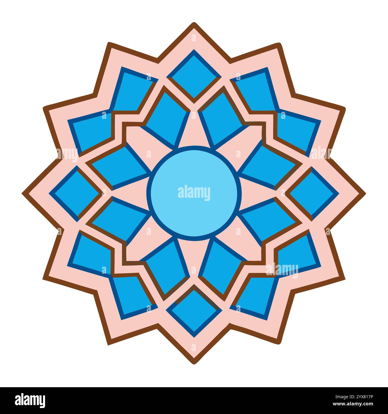 Islamic Pattern - High-Quality Geometric, Ornamental, and Seamless Designs for Art, Architecture, and Interior Decor Stock Vector