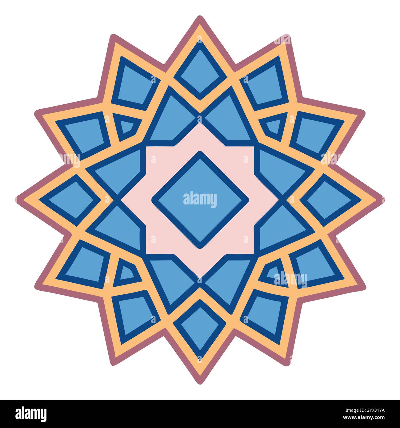 Islamic Pattern - High-Quality Geometric, Ornamental, and Seamless Designs for Art, Architecture, and Interior Decor Stock Vector