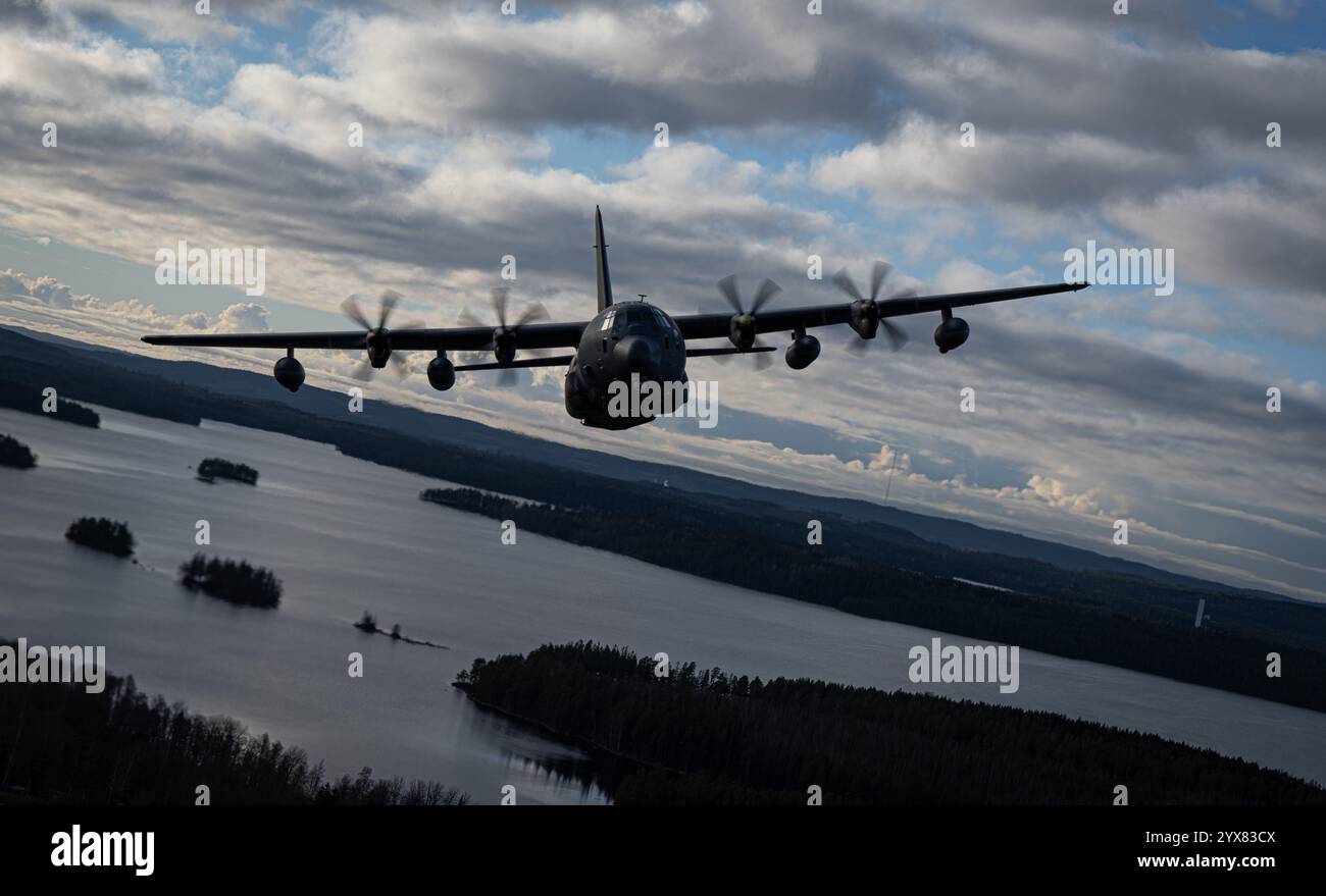A U.S. Air Force MC-130J Commando II assigned to the 352nd Special ...