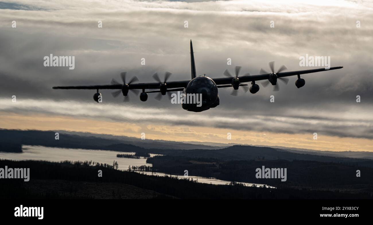A U.S. Air Force MC-130J Commando II assigned to the 352nd Special ...
