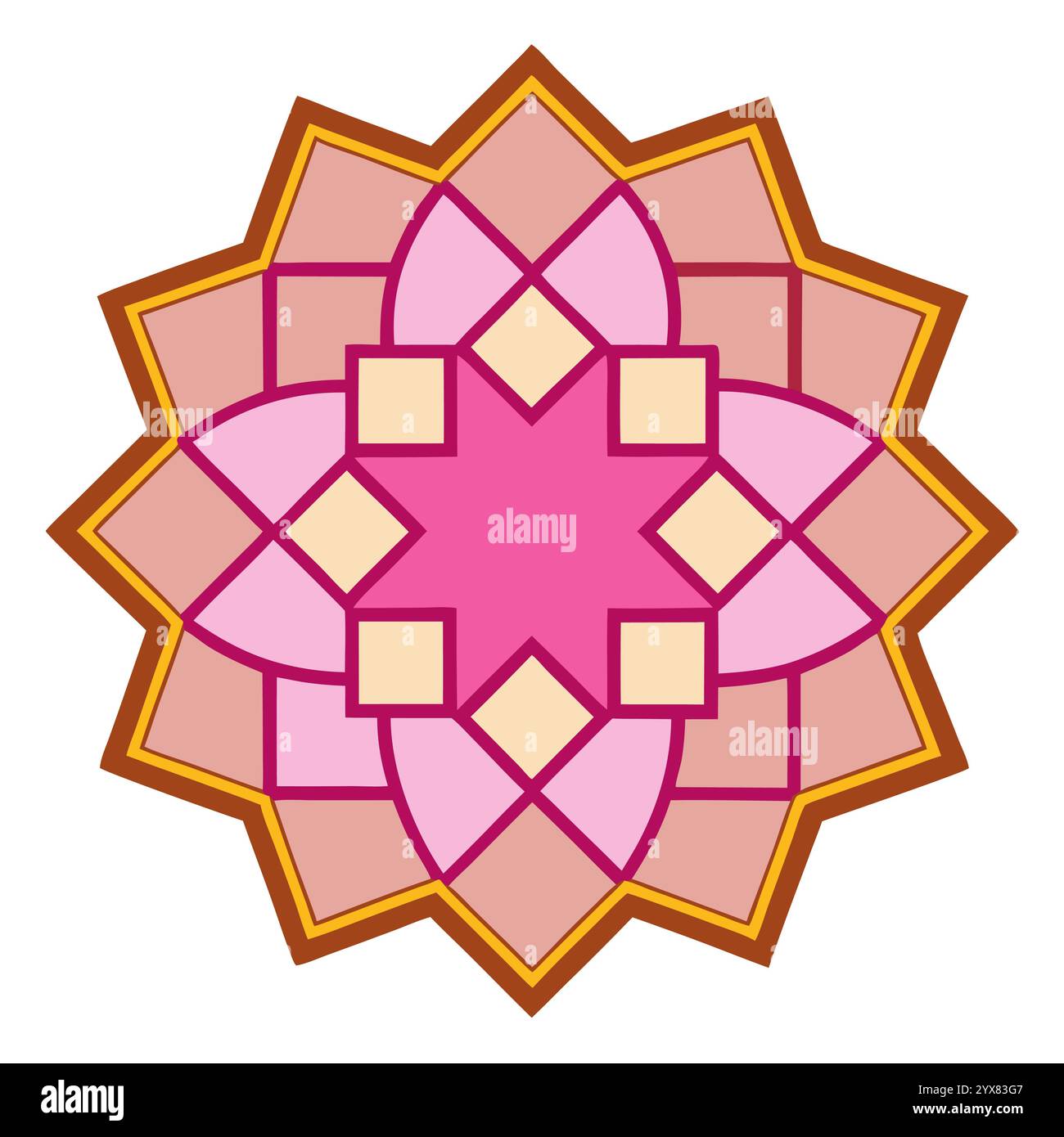 Islamic Pattern - High-Quality Geometric, Ornamental, and Seamless Designs for Art, Architecture, and Interior Decor Stock Vector