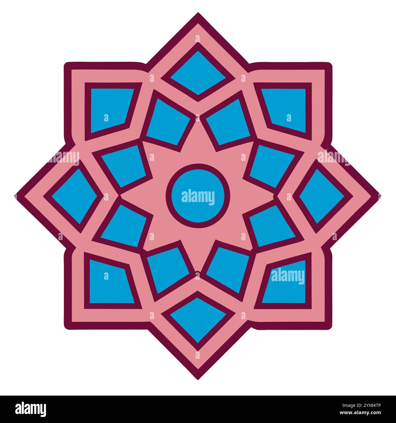 Islamic Pattern - High-Quality Geometric, Ornamental, and Seamless Designs for Art, Architecture, and Interior Decor Stock Vector
