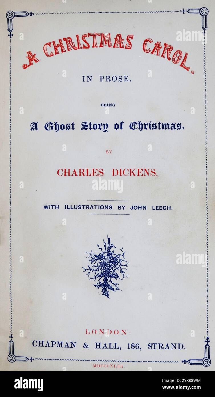 Christmas Carol Book Cover Hi res Stock Photography And Images Alamy Christmas Carol Book Cover Hi res Stock Photography And Images Alamy