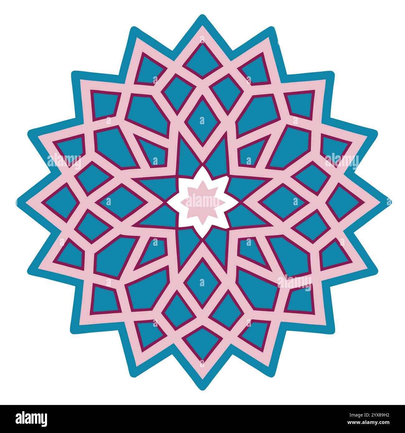 Islamic Pattern Color Design Modern islamic design Stock Vector Images - Alamy