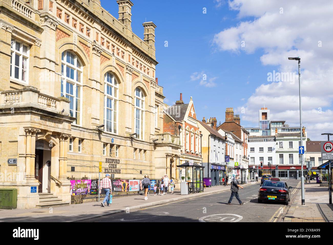 Bedford Corn Exchange Bedford Town Centre Bedfordshire England UK GB Bedford Corn Exchange Bedford Town Centre Bedfordshire England UK GB