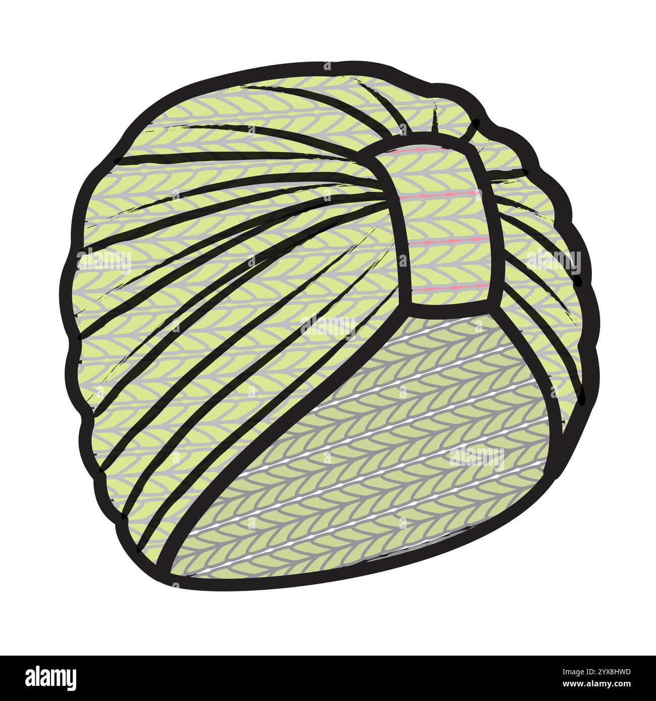 Knit beret vector mockup template technical drawing Stock Vector Image Knit beret vector mockup template technical drawing Stock Vector Image