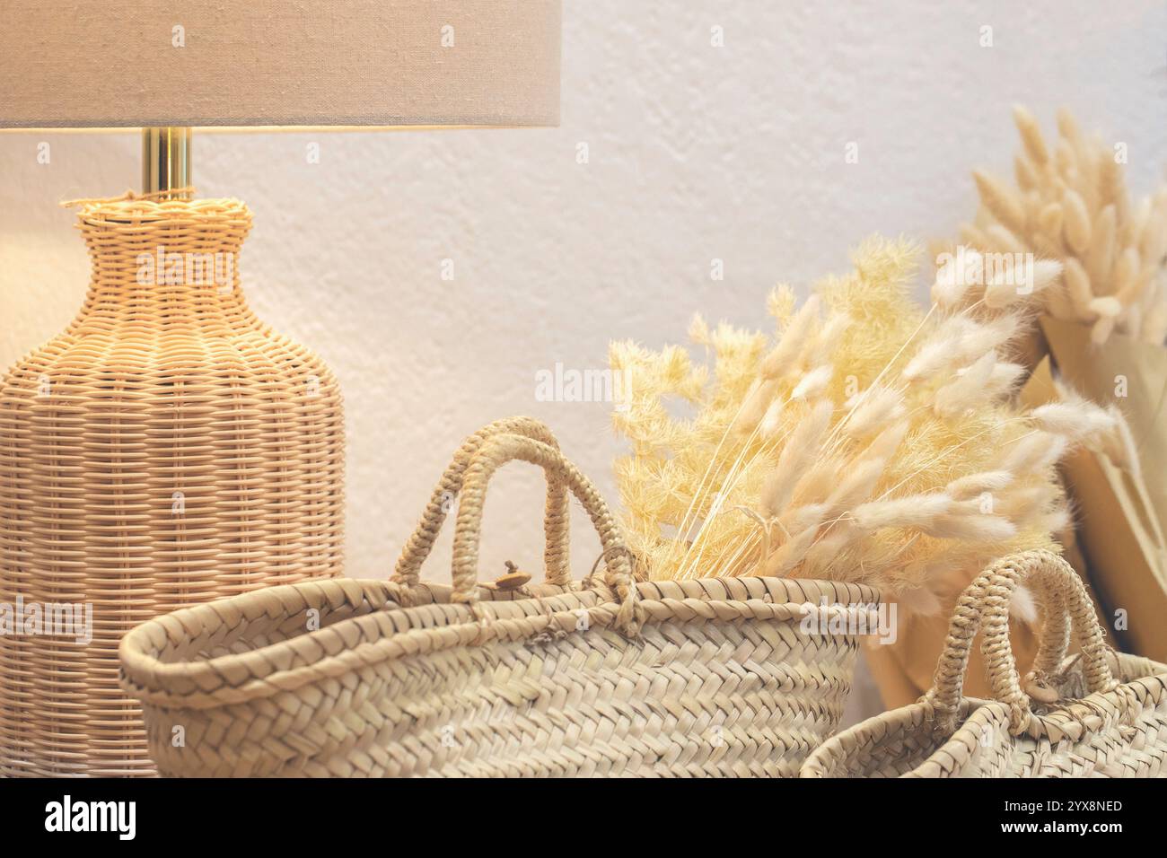 Gallery Detail: Create A Stylish Home Decor Using Woven Baskets And Soft