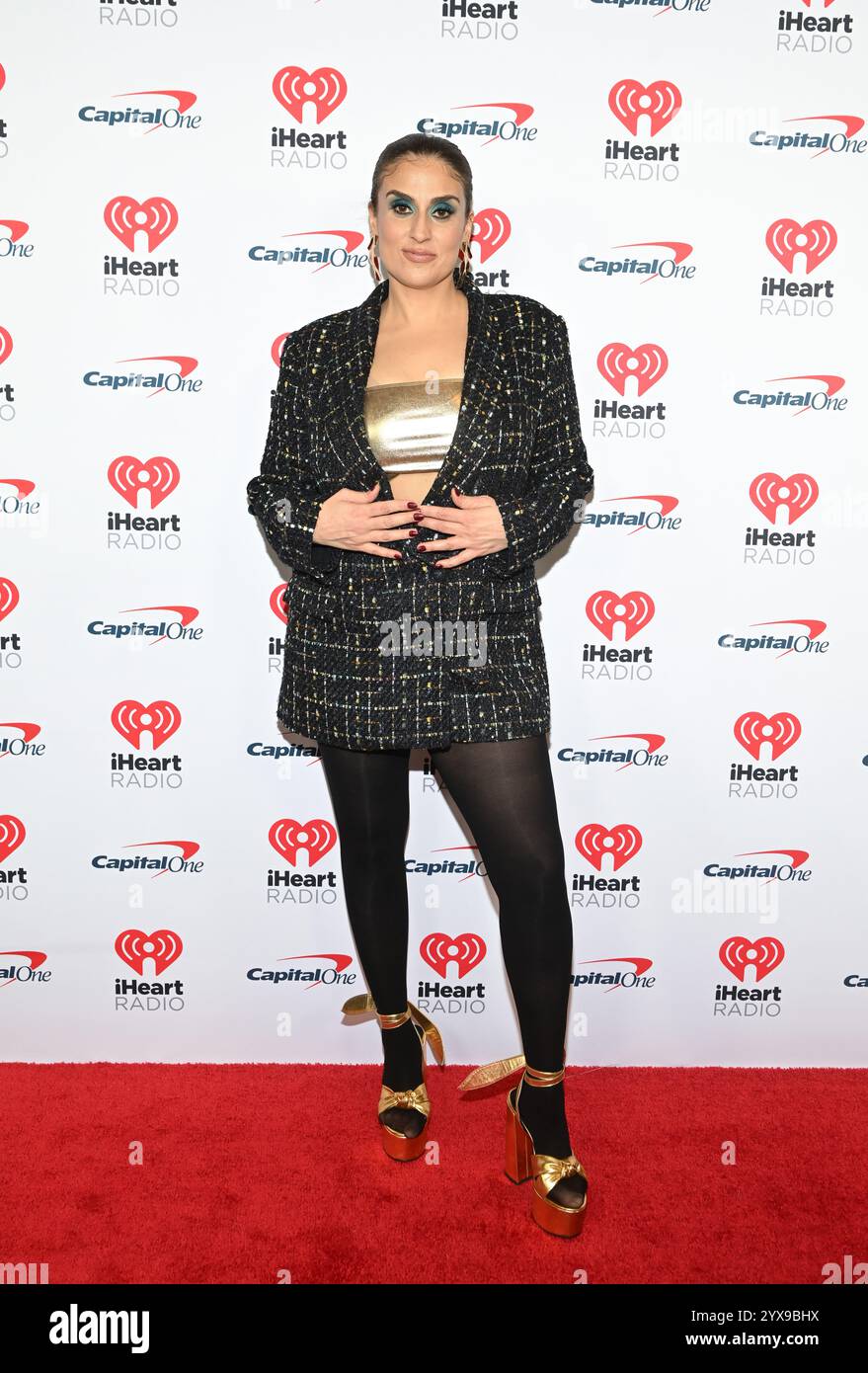 New York, USA. 14th Dec, 2024. Shelley Rome attends iHeartRadio z100's ...