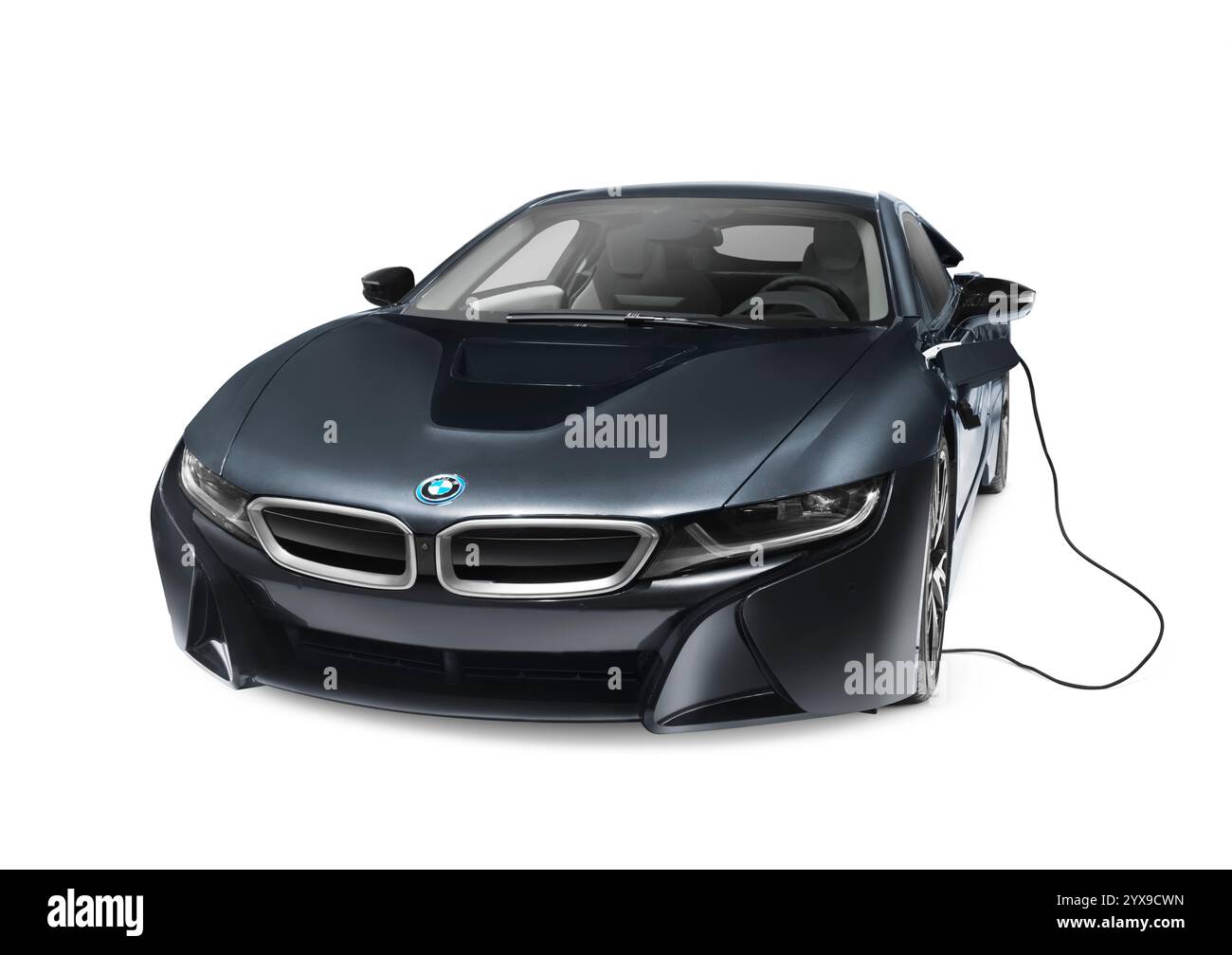 Two seater electric car Cut Out Stock Images & Pictures - Alamy