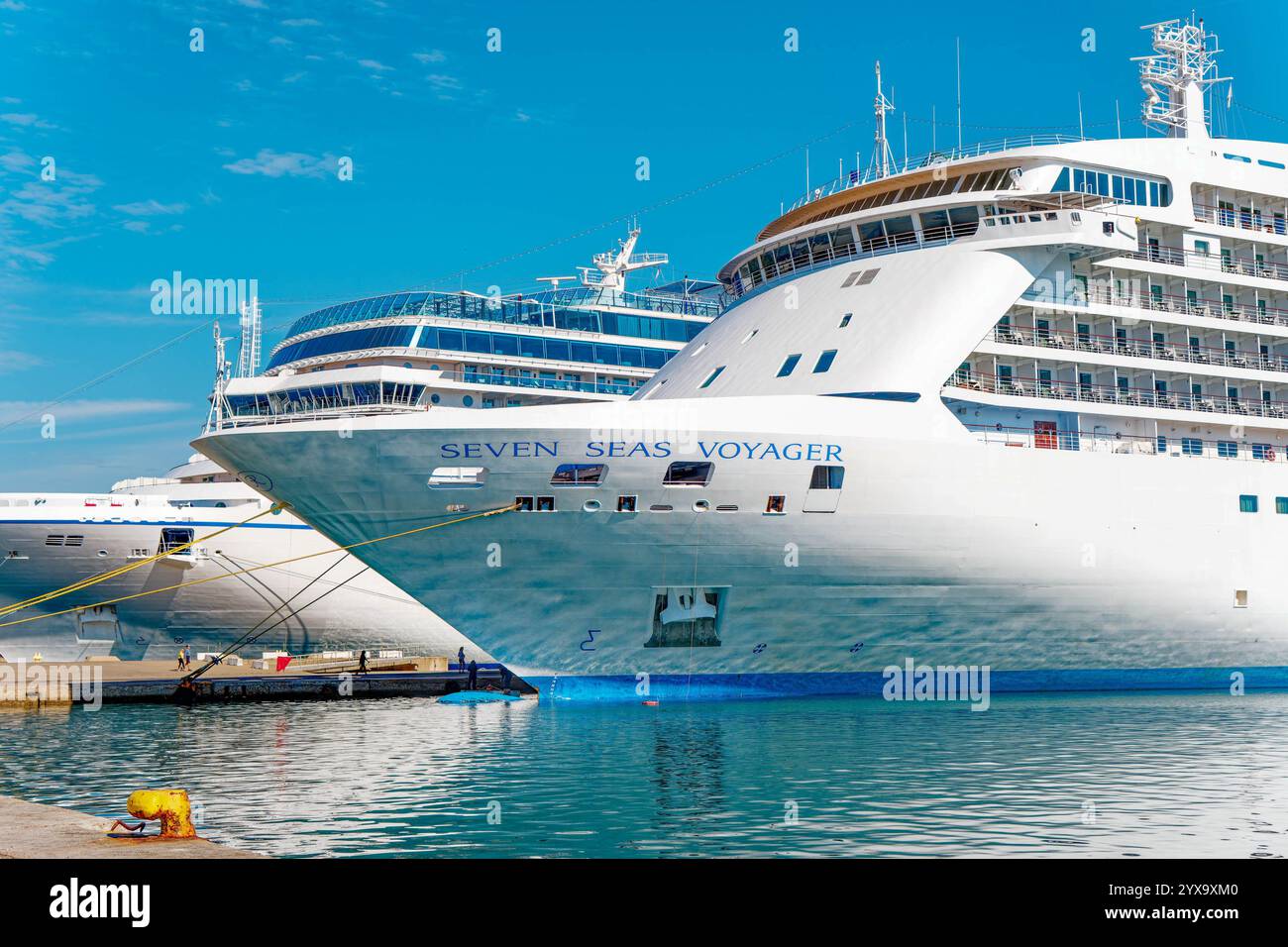 Oceania Vista Cruise Ship in Katakolo Greece Stock Photo - Alamy