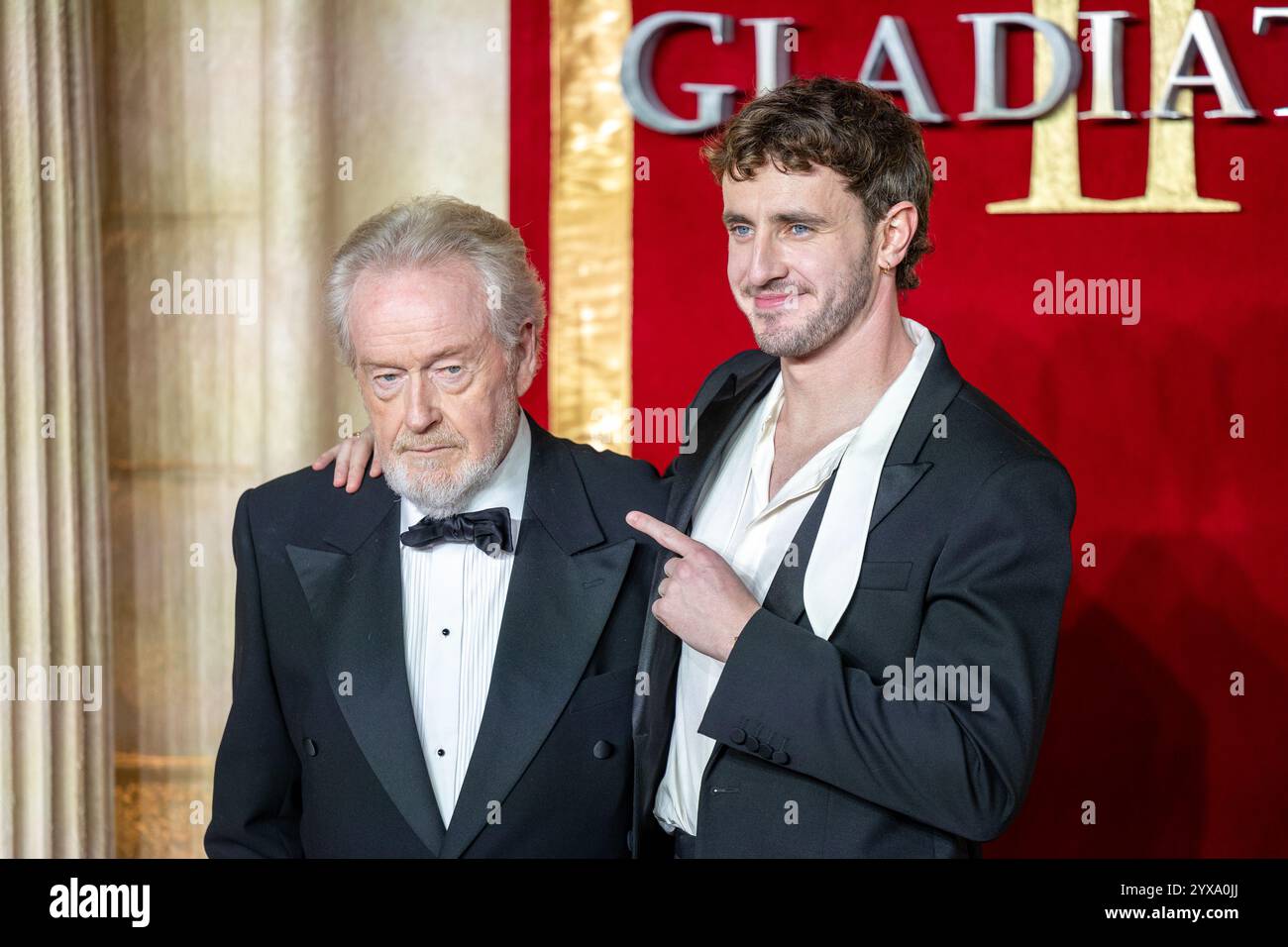 Celebs attend the Gladiator II film premiere Featuring: Ridley Scott ...