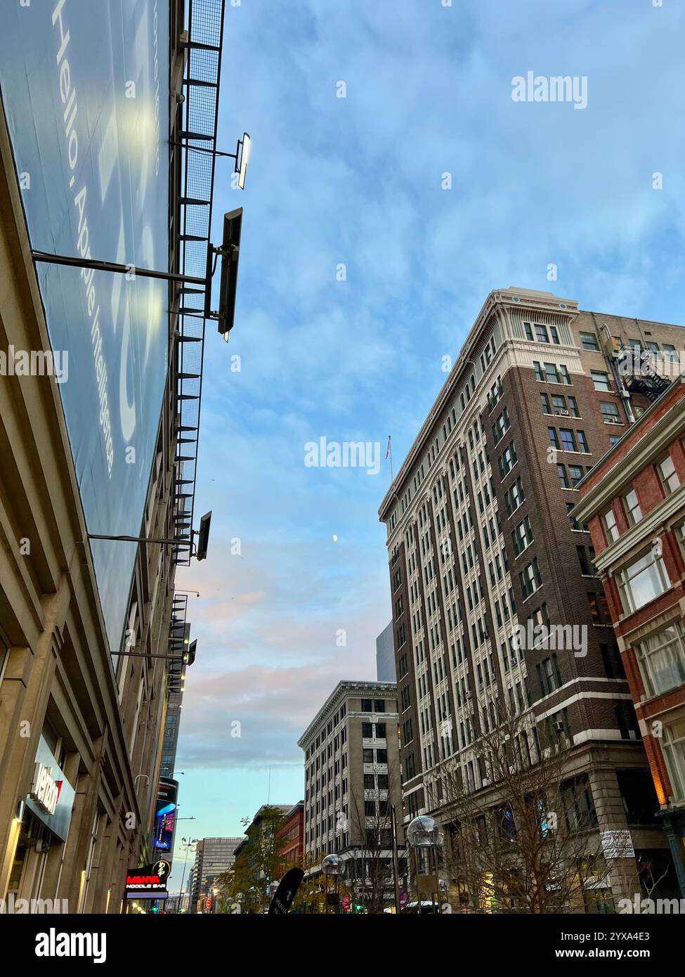 Denver, Colorado - Smartphone Captured Stock Image