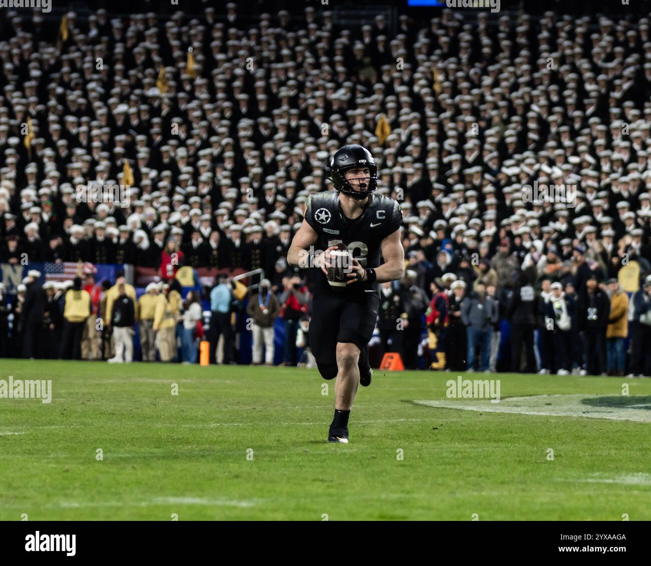 Landover, Maryland, USA. 14th Dec, 2024. The Army Black Knights BRYSON ...