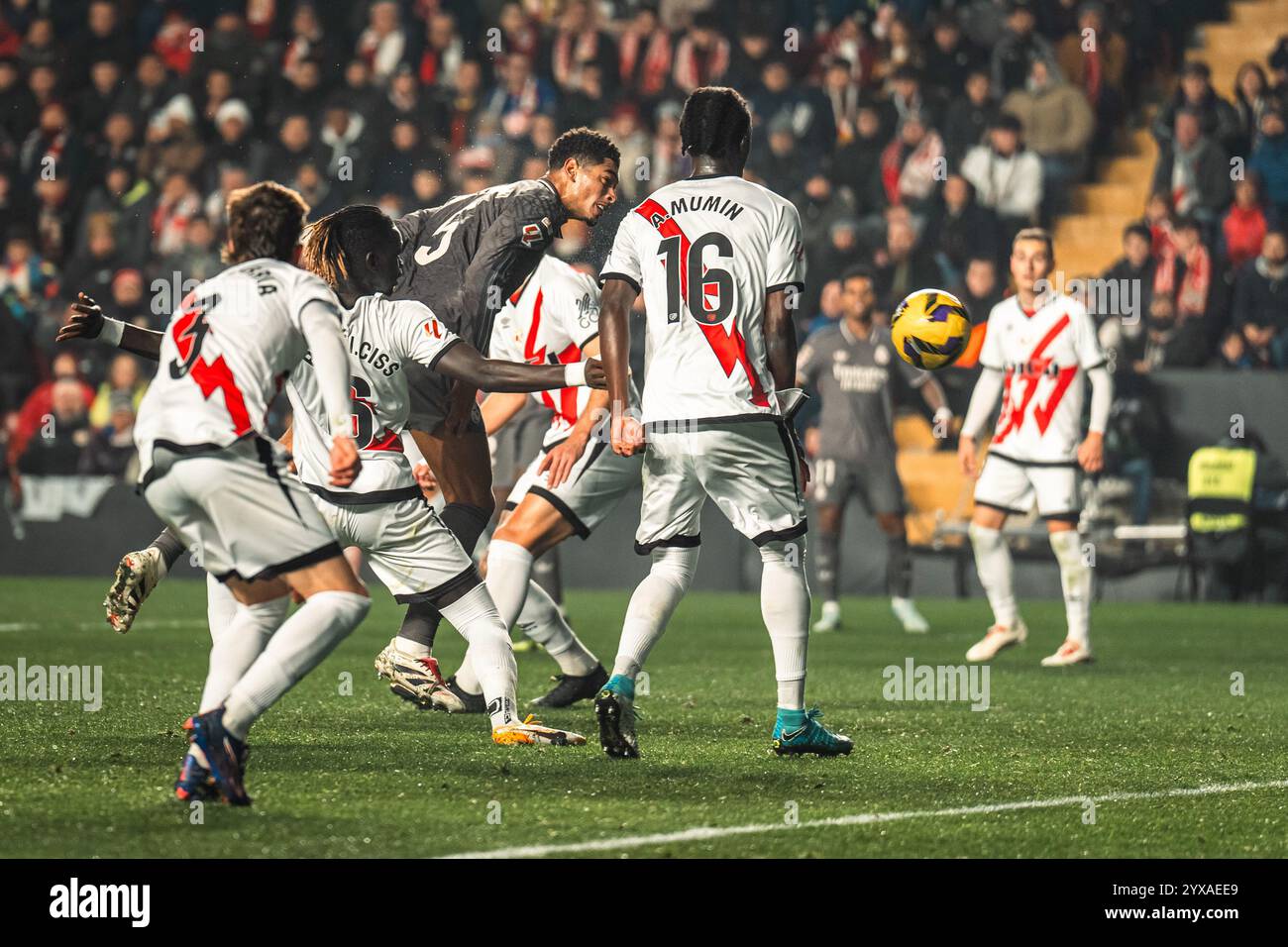 Jude Bellingham of Real Madrid scoring a goal during the Spanish ...