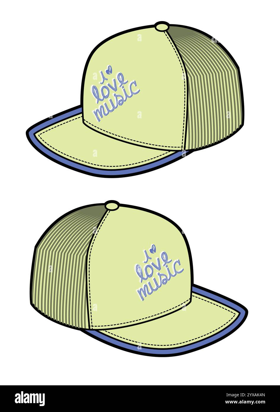 Mesh caps vector hi-res stock photography and images - Alamy