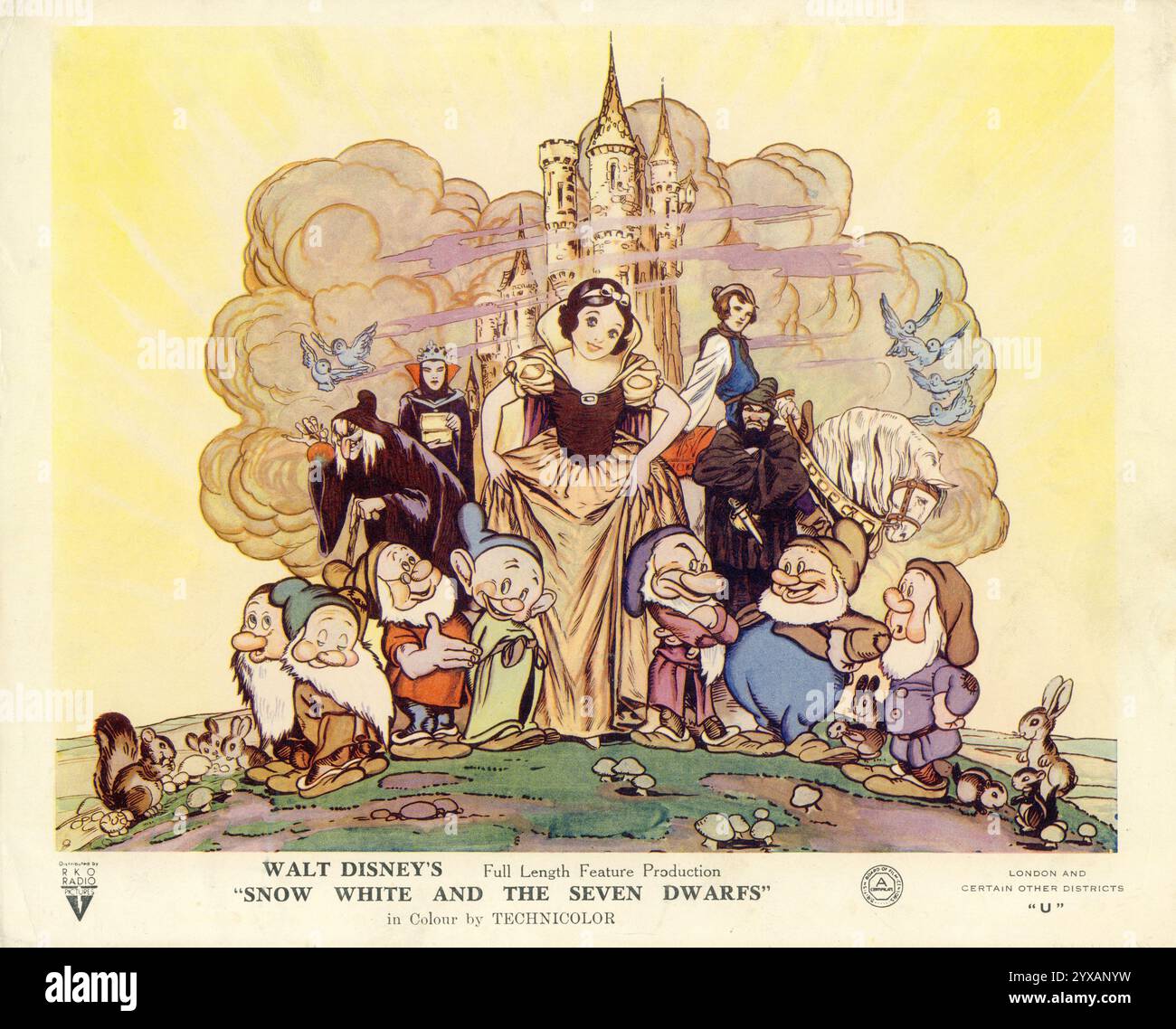 Snow white and the seven dwarfs 1937 hi-res stock photography and ...