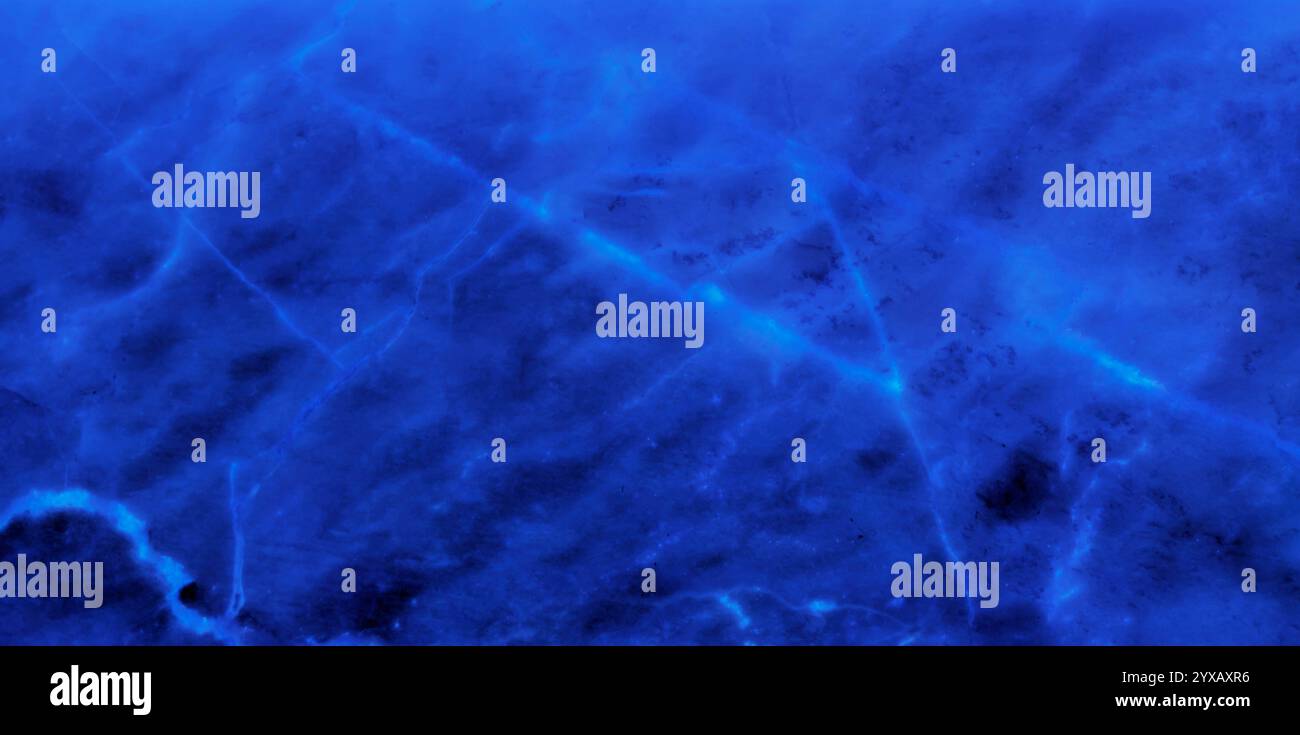 Blue Marble Abstract Background Interior Design Dark Color Stock Photo