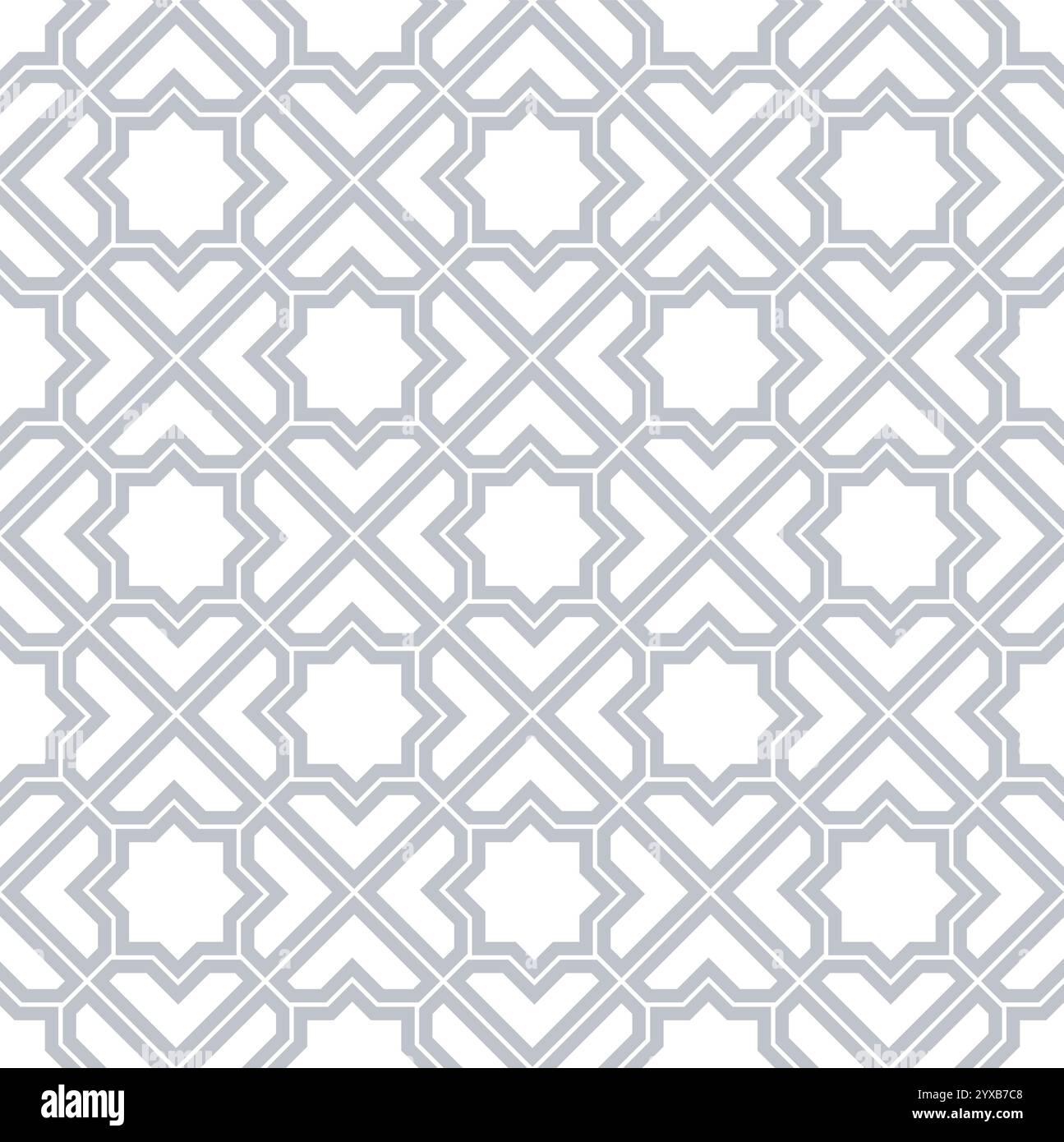 Abstract geometry pattern in Arabian style. Seamless vector background ...