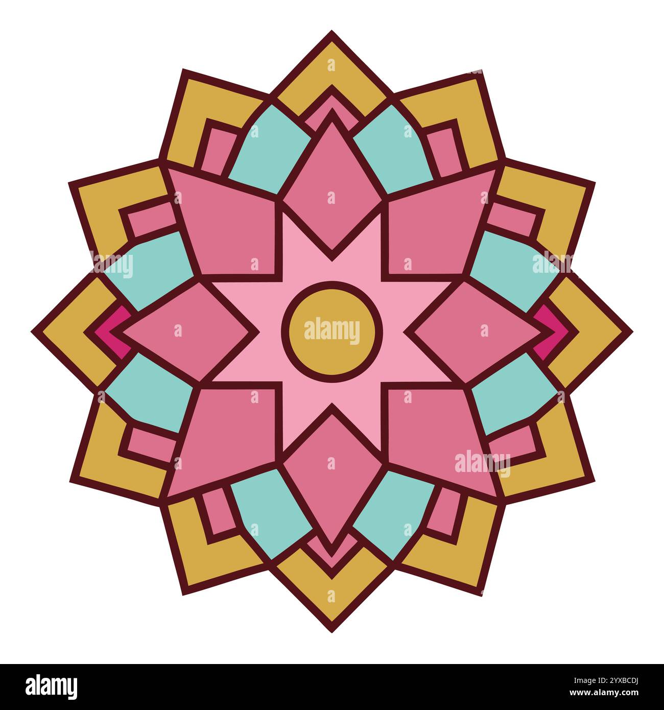 Islamic Pattern - High-Quality Geometric, Ornamental, and Seamless Designs for Art, Architecture, and Interior Decor, Islamic Book Cover. Stock Vector