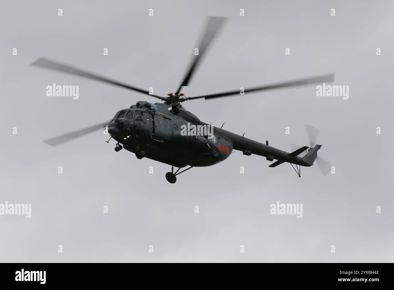 26 Blue, a Mil Mi-8T operated by the Lithuanian Air Force (LAF ...