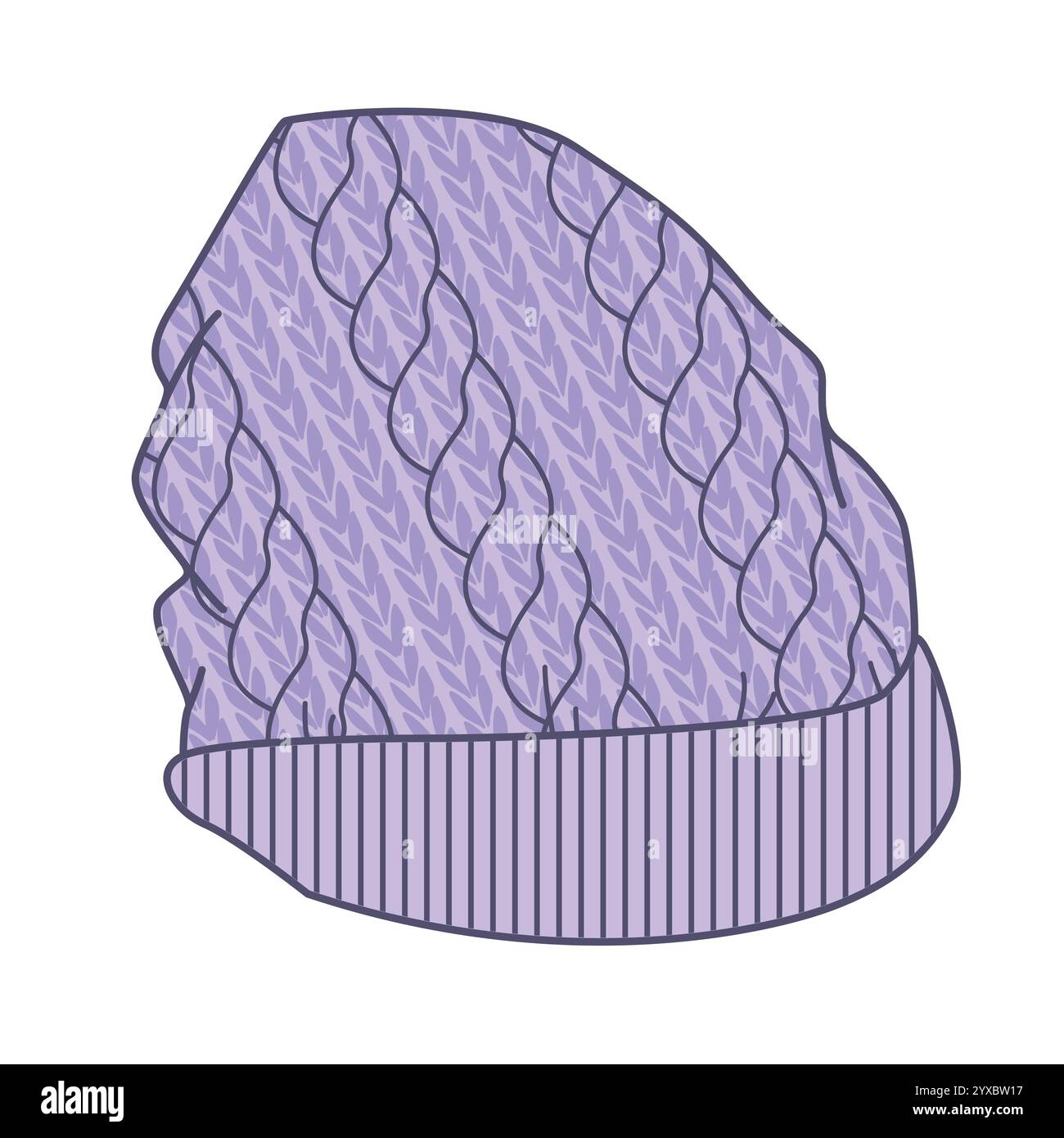 Cable knit hat mockup template vector design Stock Vector Image Art Cable knit hat mockup template vector design Stock Vector Image Art