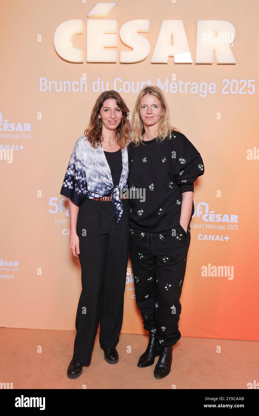 Carla Melo Gampert and Julie Billy attending the Cesar 2025 Short