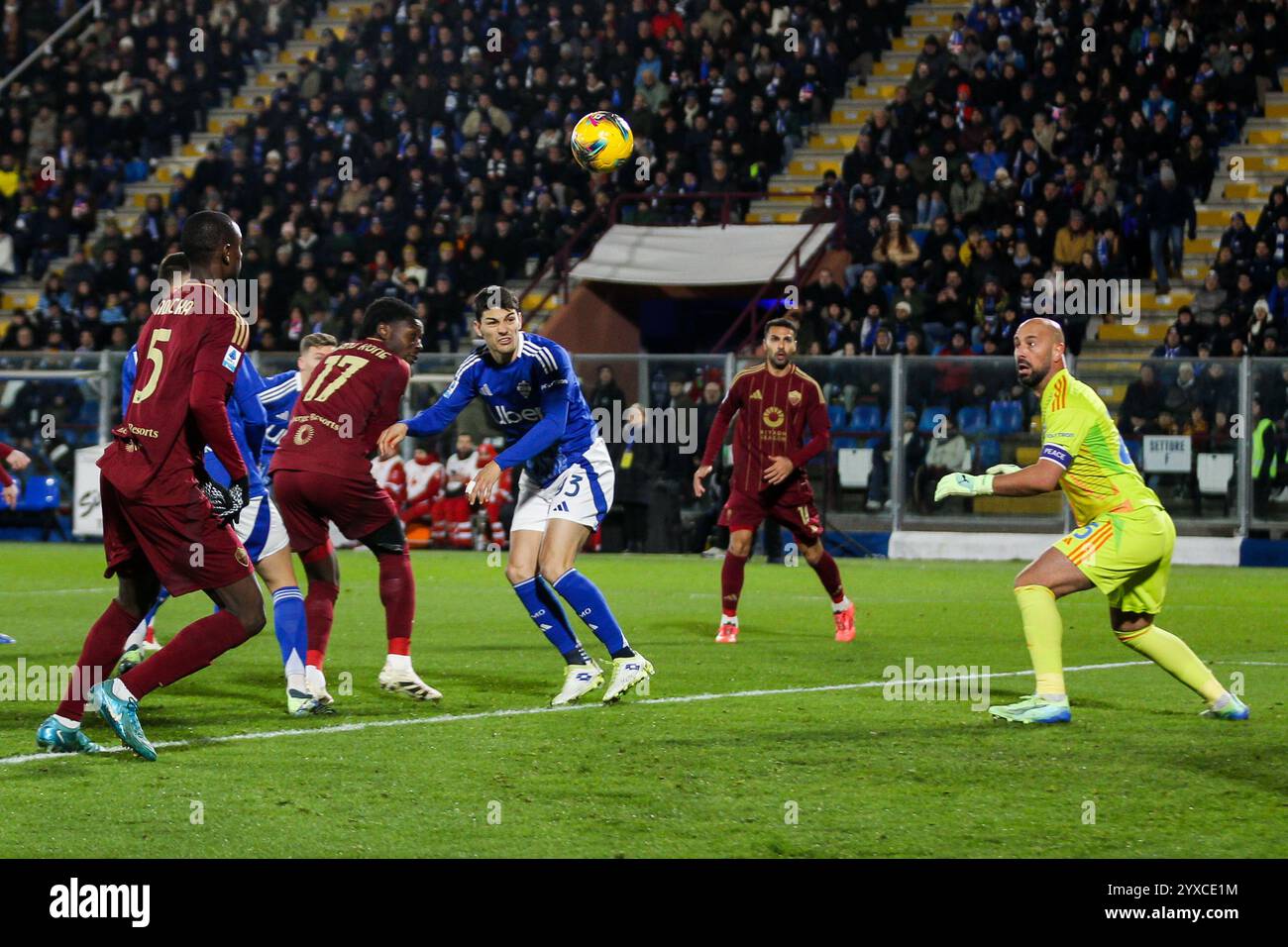 Como, Italy. 15th Dec, 2024. Kone'Koaudio(AS Roma) Soccer - Italian