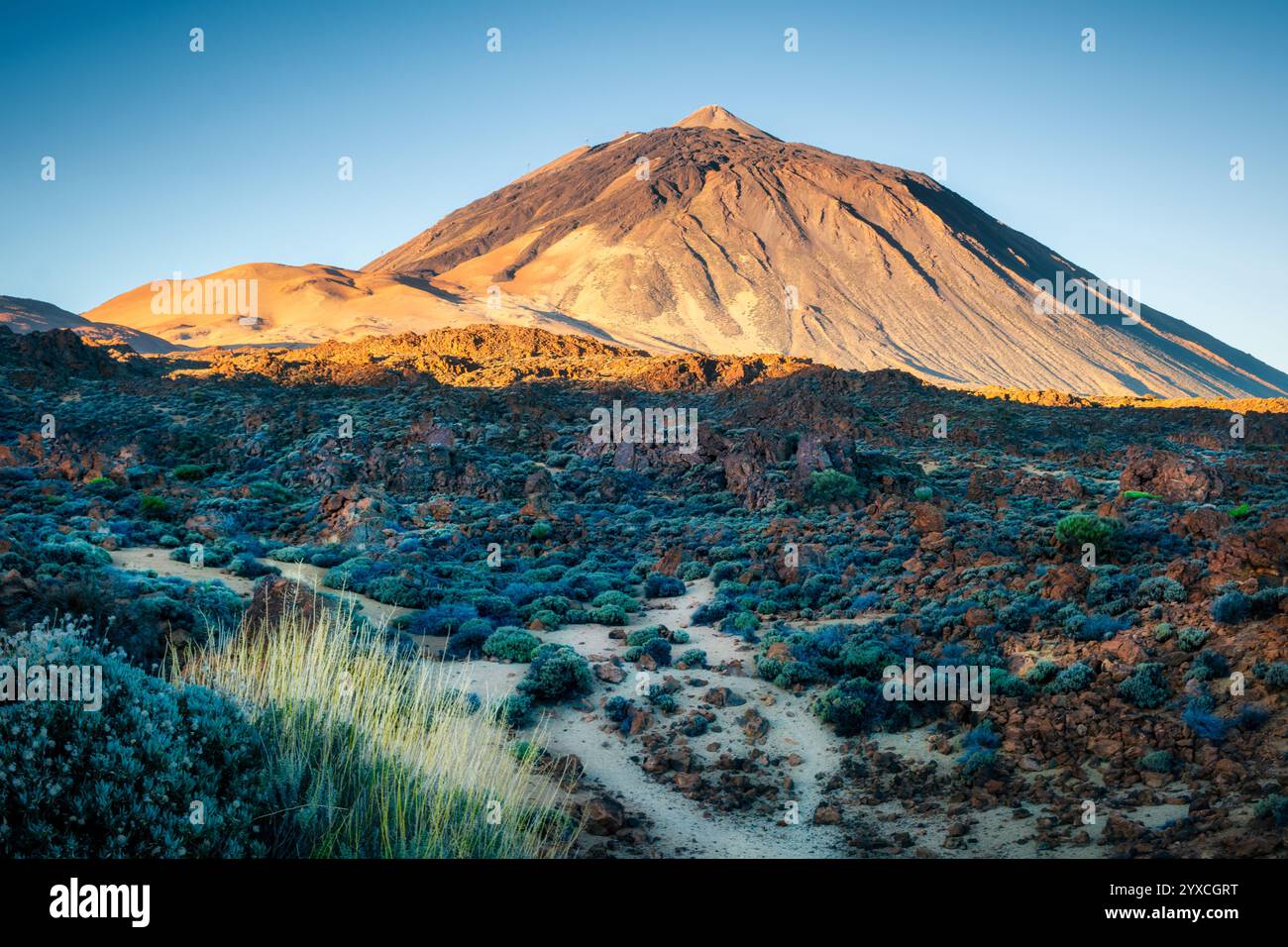 sunrise-on-pico-del-hi-res-stock-photography-and-images-alamy