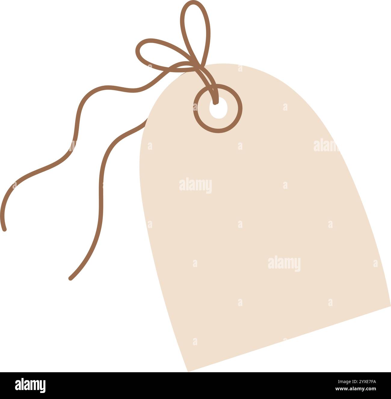 Handmade Tag Label With Note Stock Vector Image & Art - Alamy