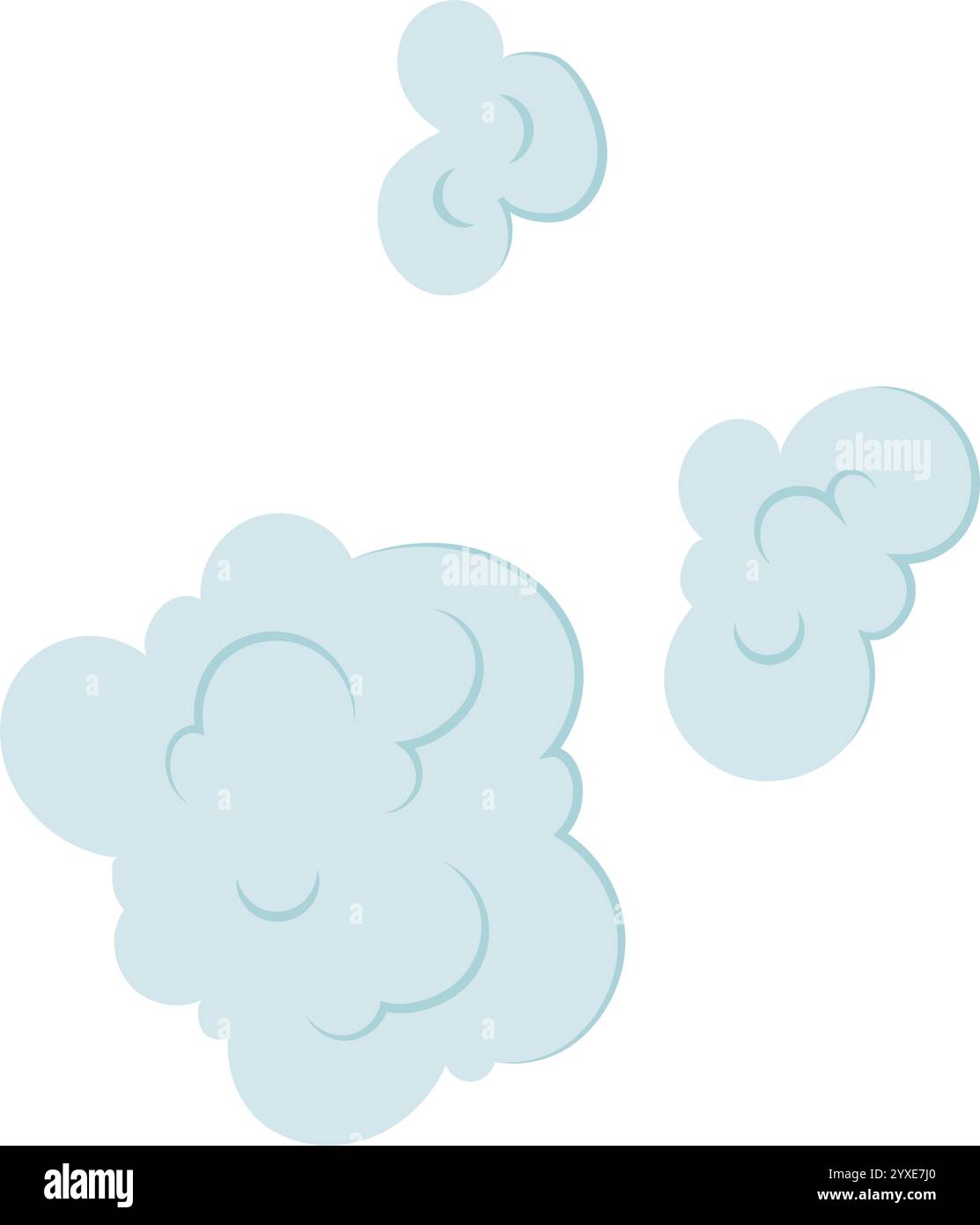 Cute Cartoon Cloud Decoration Stock Vector Image & Art - Alamy