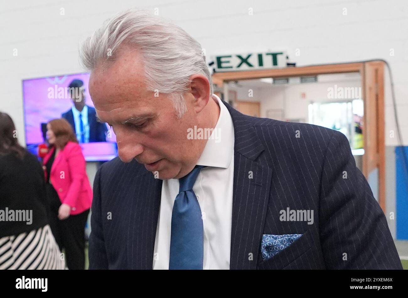 PA REVIEW OF THE YEAR 2024 File photo dated 05/07/24 Ian Paisley arrives at Meadowbank Sports