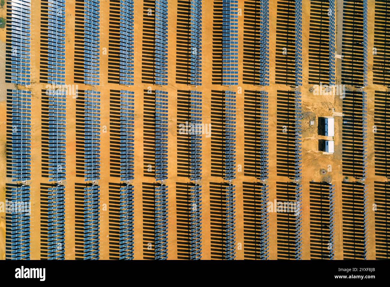 Solar power plant spain aerial hi-res stock photography and images - Alamy