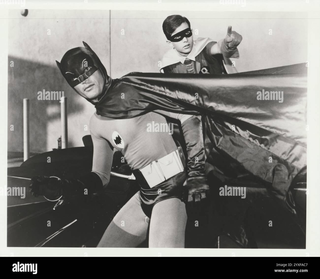 Batman (ABC TV, 1966-1968) Adam West, Burt Ward. DC Comics Stock Photo ...