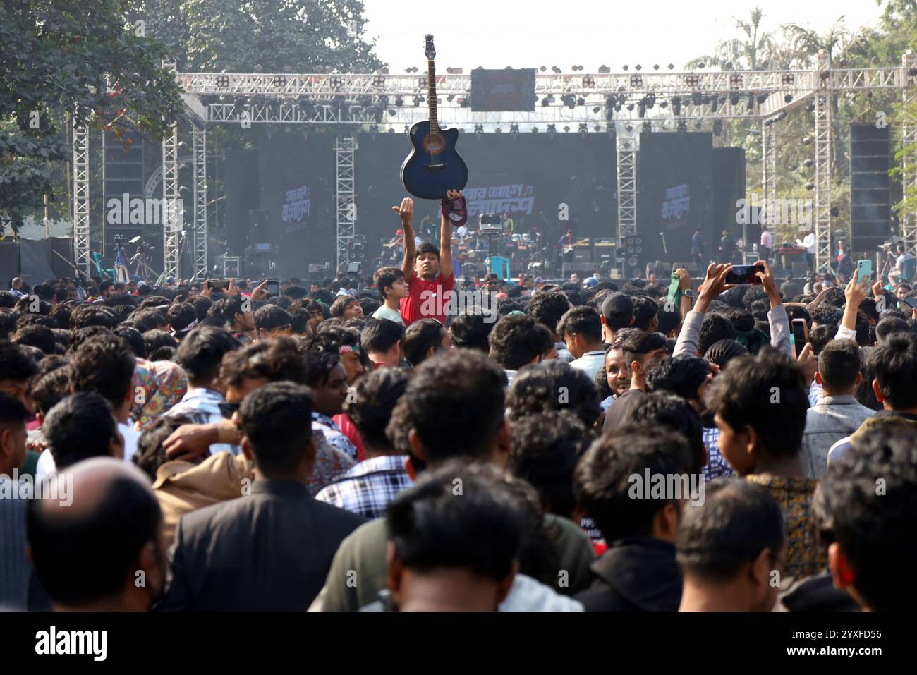 Dhaka, Dhaka, Bangladesh. 16th Dec, 2024. Thousands of people of Dhaka city are celebrating the 53rd anniversary of Victory Day on December 16. After nine months of bloody liberation war, on 16 December 1971, the new Bangladesh was born. (Credit Image: © Syed Mahabubul Kader/ZUMA Press Wire) EDITORIAL USAGE ONLY! Not for Commercial USAGE! Credit: ZUMA Press, Inc./Alamy Live News Stock Photo