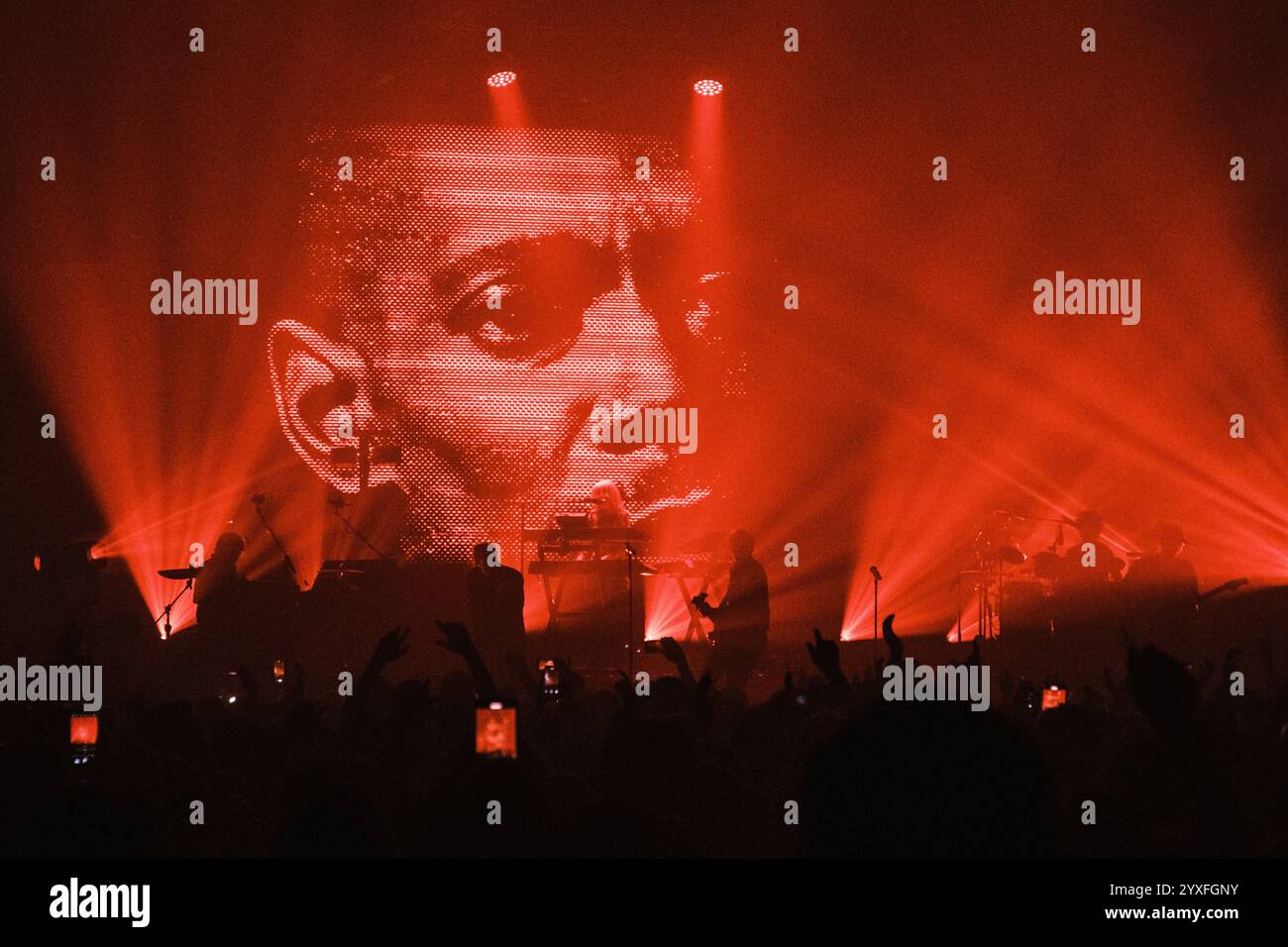 Copenhagen, Denmark. 14th, December 2024. The English band Faithless ...