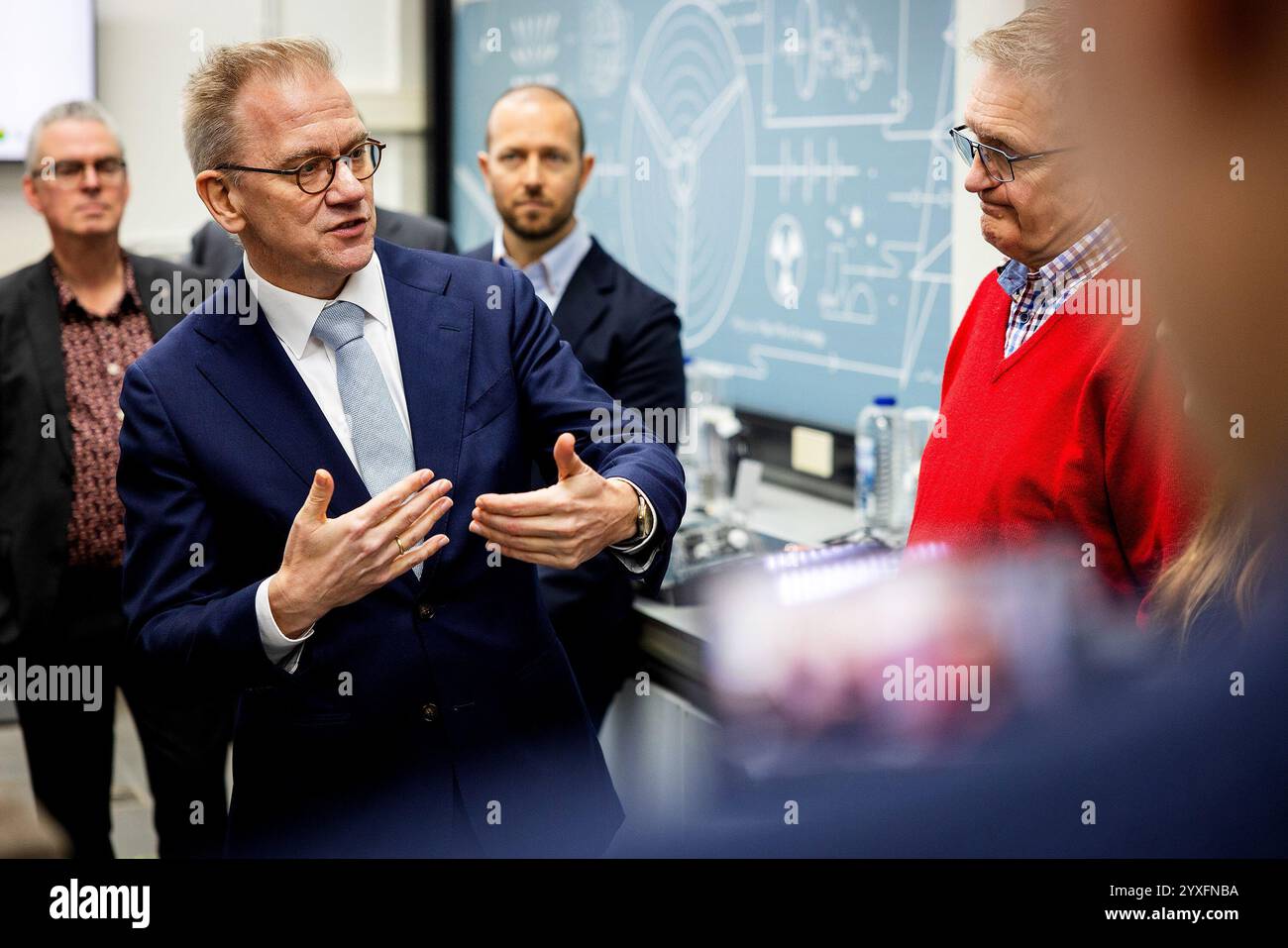 VLISSINGEN - Minister Eppo Bruins of Education, Culture and Science is ...