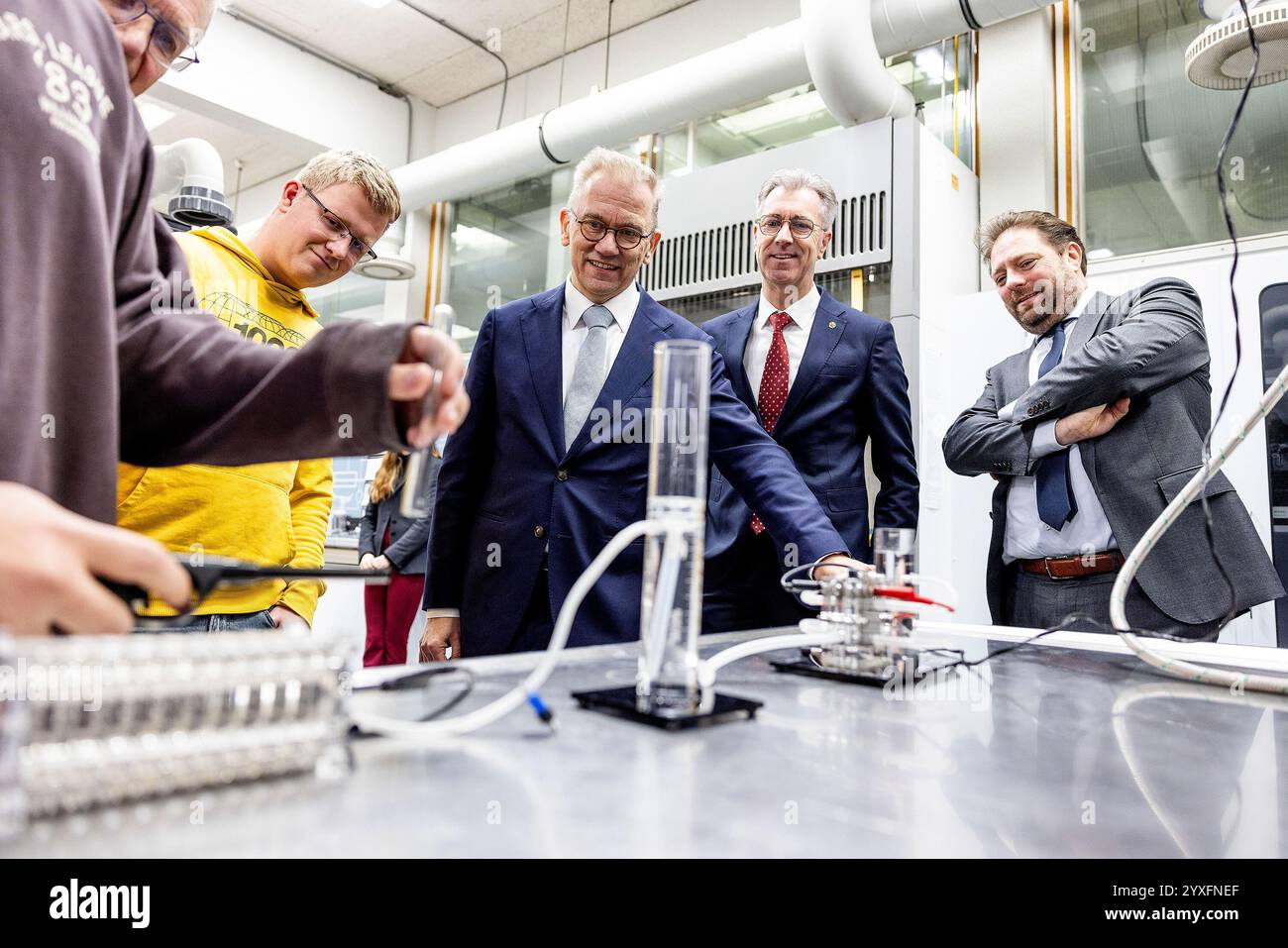 VLISSINGEN - Minister Eppo Bruins of Education, Culture and Science is ...