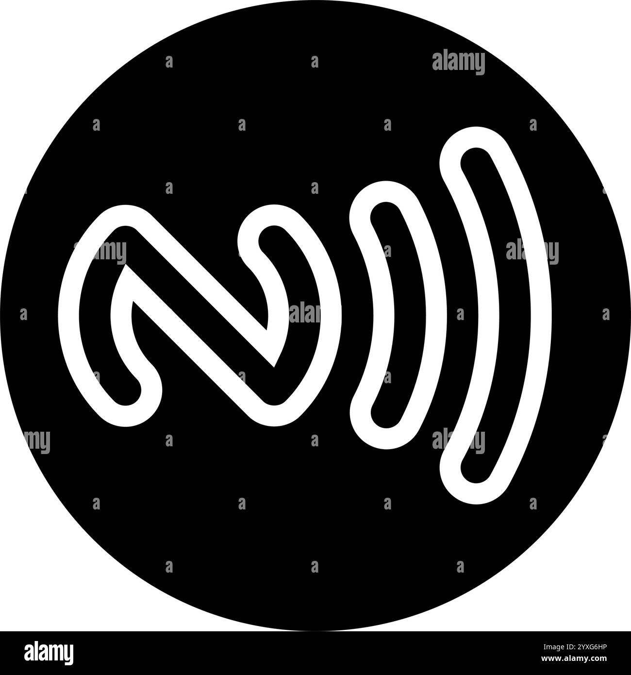 mark nfc technology glyph icon vector illustration Stock Vector Image ...