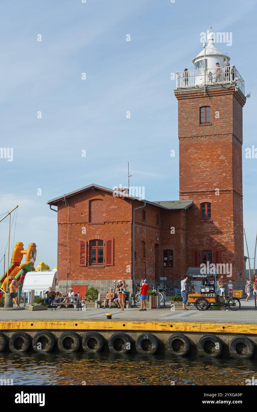 Red brick lighthouse hi-res stock photography and images - Alamy