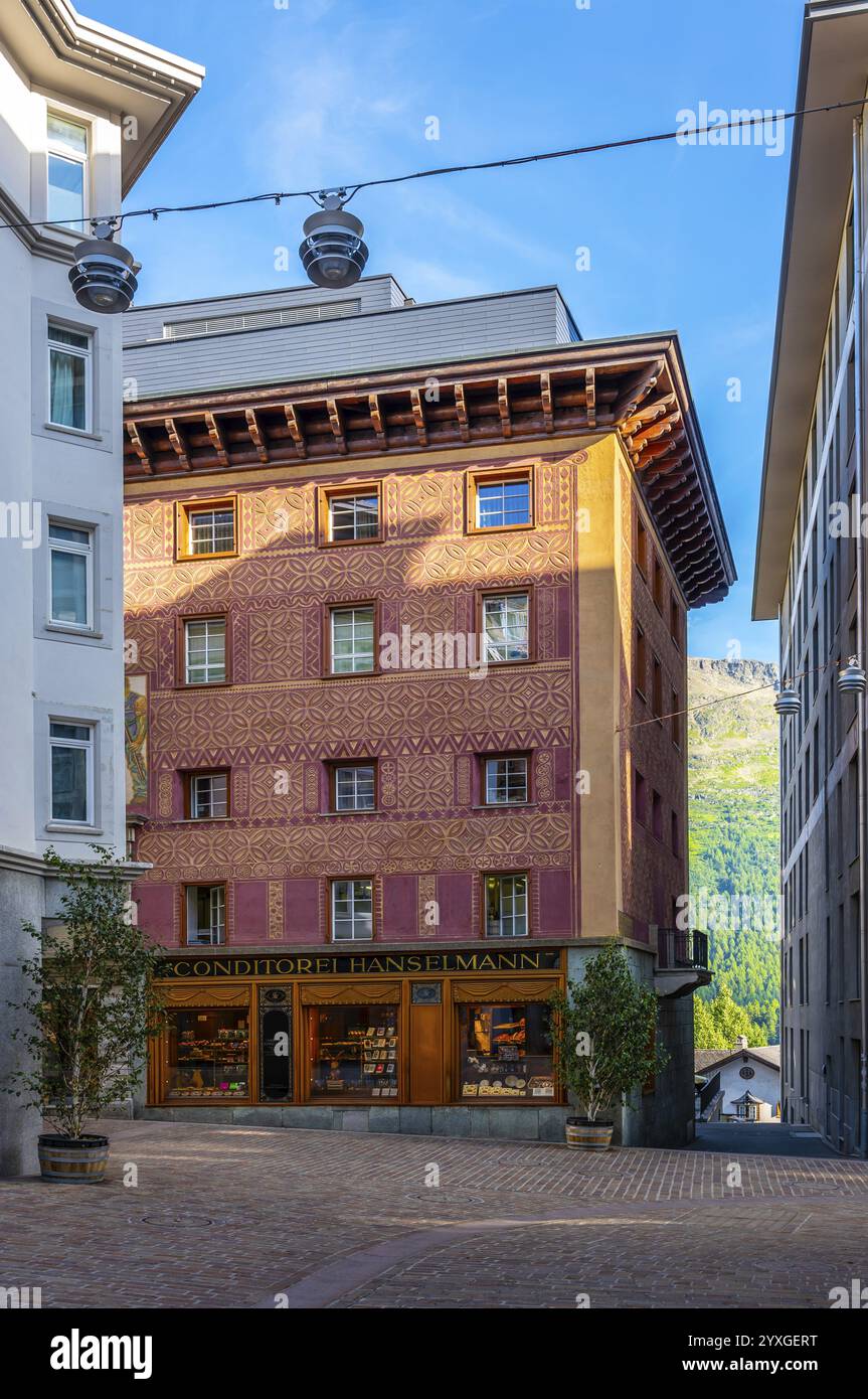 St moritz shops hi-res stock photography and images - Alamy