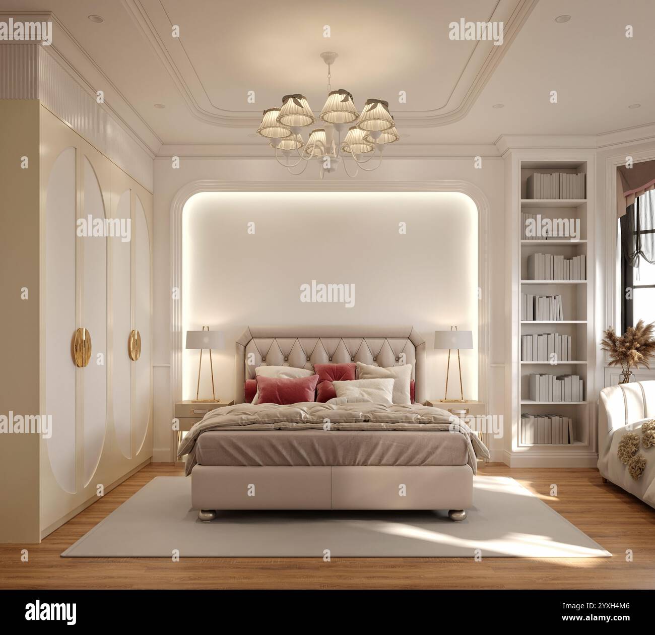 Empty room corner render hi-res stock photography and images - Alamy
