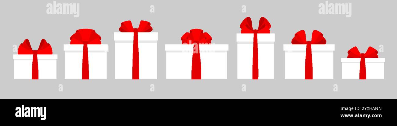 Ribboned parcel Stock Vector Images - Alamy