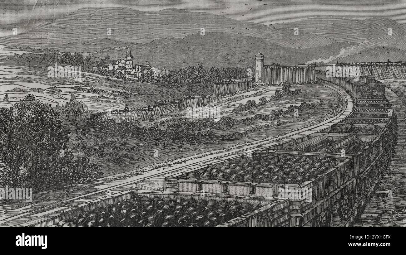 1870 war train hi-res stock photography and images - Alamy